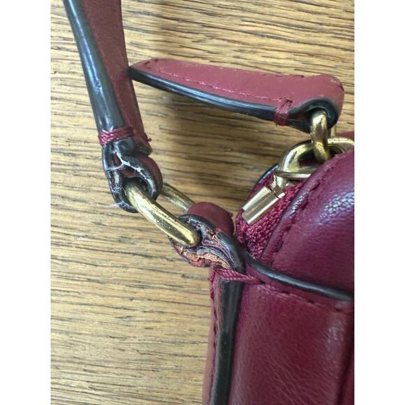 Coach Legacy Air Bag Crossbody Adjustable Length Chain Port Wine 25362 - Picture 14 of 16